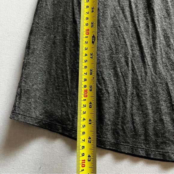 Isabella Oliver Charcoal Maternity Wrap 3/4 sleeve Dress Sz 2/ S&M - Picture 7 of 10